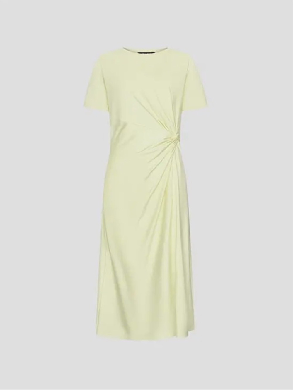 Urban Revivo Elegant lime green T shirt Wrap Dress xs